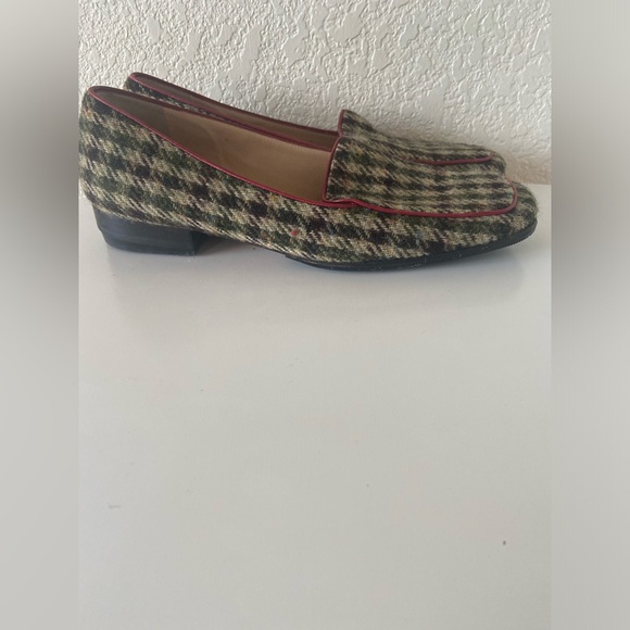 Kate spade Vintage Tweed Square Toe Flats Loafers - Picture 5 of 7